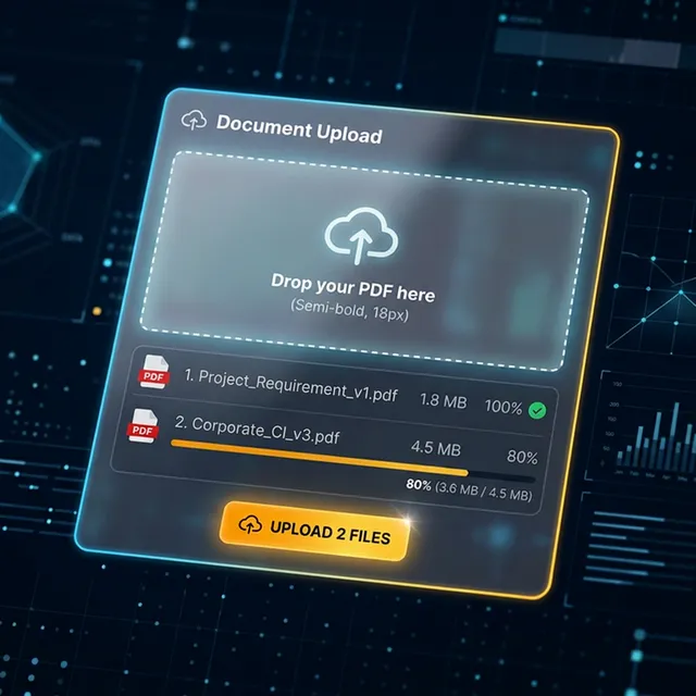 Anforderungen hochladen